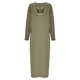 thumbnail image 3 of Gibobby Vestido Casual para Mujer Primavera Y Otoño Casual Suelto Manga Larga Bolsillo Con Capucha Estampado De Diente De León Vestido Casual Vestido(Verde,CH), 3 of 5