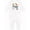 AA-White, variant on Inktastic One Space Birthday Baby Romper Coveralls