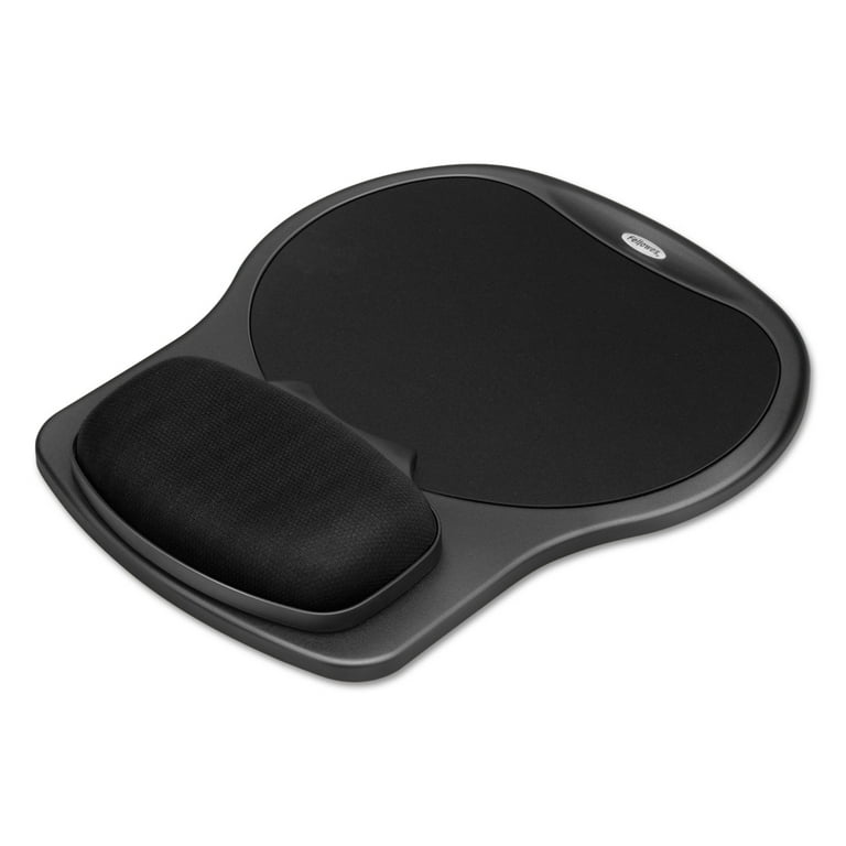 Easy Glide Gel Mouse Pad with Wrist Rest, 10 x 12, Black Easy Glide Gel Mouse Pad with Wrist Rest, 10 x 12, Black