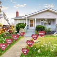 thumbnail image 4 of 8 Pack Love Letter Yard Sign with Valentines Yard Signs with Stakes for Valentine's Day Lawn Yard Outdoor Decorations, 4 of 8