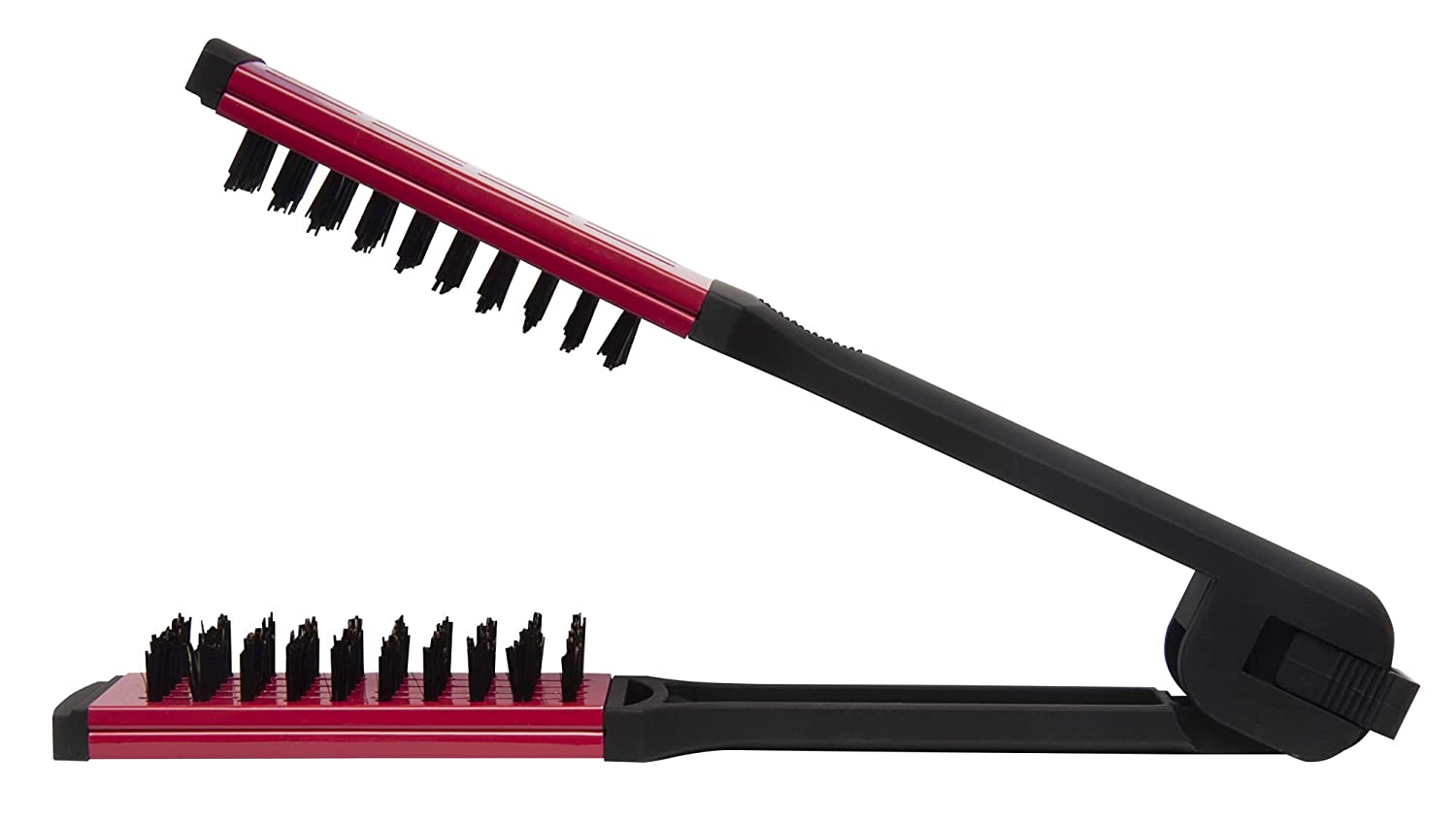 Straightening Brush, Ceramic with Nylon Bristles for Thick Coarse Hair