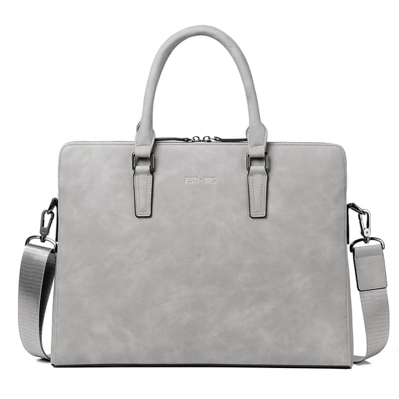 FSD. WG Business Bag Leather Messenger Bag Water Resistant Business Travel Briefcase Handbag Briefcase for Men