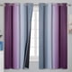 thumbnail image 1 of Cortinas Estelar Textiler Ombre Morado Gris Blackout 132x160cm, 1 of 9