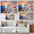 thumbnail image 4 of Designart "Greece Oia painting I" Cityscapes Canvas Wall Art, 4 of 5