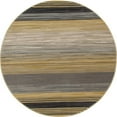 thumbnail image 2 of Art Carpet 841864107999 5 x 8 ft. Bastille Collection Heathered Stripe Border Woven Area Rug, Light Yellow, 2 of 4