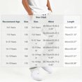 thumbnail image 4 of SSYGGI Kids Boys' Cargo Pants Outdoor Baggy Hiking Pants Stretch Elastic Waist School Uniform Pants Pull on Wide Leg Joggers for Teen Boys Trousers with Multi Pockets, 4 of 8