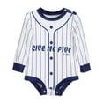 thumbnail image 2 of Jersey De Béisbol Para Bebé, Mono De Dibujos Animados Para Accesorios De Fotografía, Fiesta, Uso Diario, 3 A 6M, 2 of 8