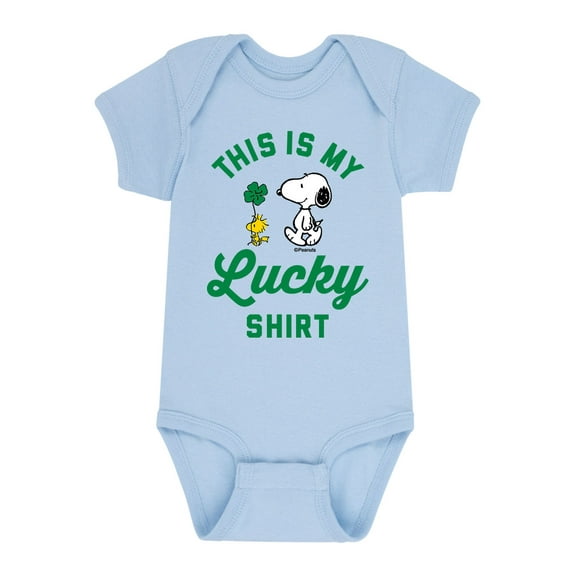 Peanuts - Lucky Shirt - Infant Baby One Piece