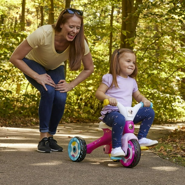Disney Minnie Electro-Light Trike for Girls, Pink - Walmart.ca