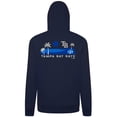 thumbnail image 3 of Men's Levelwear Navy Tampa Bay Rays Panoramic Podium Hoodie, 3 of 3