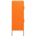 thumbnail image 3 of vidaXL Storage Cabinet Orange 31.5"x13.8"x40" Steel, 3 of 10