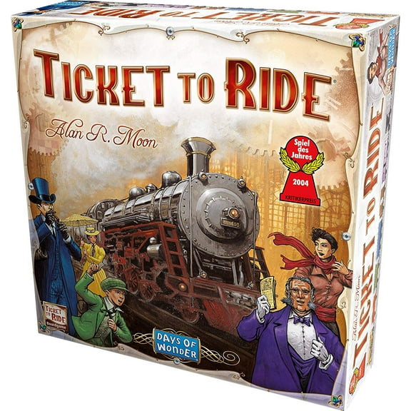Ticket to Ride Strategy Board Game for Ages 8 and up, from Asmodee