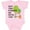 AD-Pink, variant on Inktastic May the Forest Be with You Cute Fox and Trees Boys or Girls Baby Bodysuit