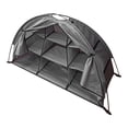 thumbnail image 1 of Organizador De Acampada, Estante Para Tienda De Campaña Con Solapa Con Cremallera, Muebles De Exterior, Tienda De Campaña De Almacenamiento Impermeable De 9 Compartimentos, 1 of 8