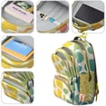 thumbnail image 4 of Colorful Spots Pattern Backpack for School,Cute School Bag,Schoolbag with Adjustable Shoulder Straps & Padded Back,16.9 Inch, 4 of 5