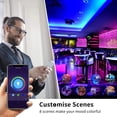 thumbnail image 2 of Smart Light Bulb, 2-Pack Avatar Controls Smart LED Light Bulbs Wi-Fi Dimmable, RGBCW Color Changing Lights, No Hub Required (800LM E26 A19 70 Watts Equivalent), 2 of 8