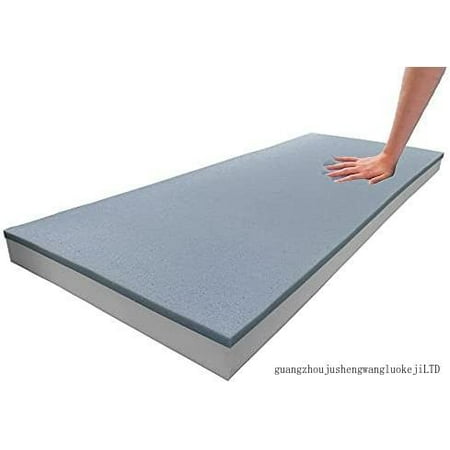 

6 X 24 X 48 l Memory Foam High Densi Base Medium Feel (Chair Cushion Sqre Foam For Dining Chairs Wheelchair Seat Cushion Replacement)