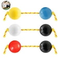 thumbnail image 4 of African Shaker Rattle Musical Instrument, Double Gourd Kashaka Ball Rhythm Percussion, Fingertip Hand Shaker Set for Adults & Kids, 4 Balls Pair, Adjustable Rope, 4 of 8
