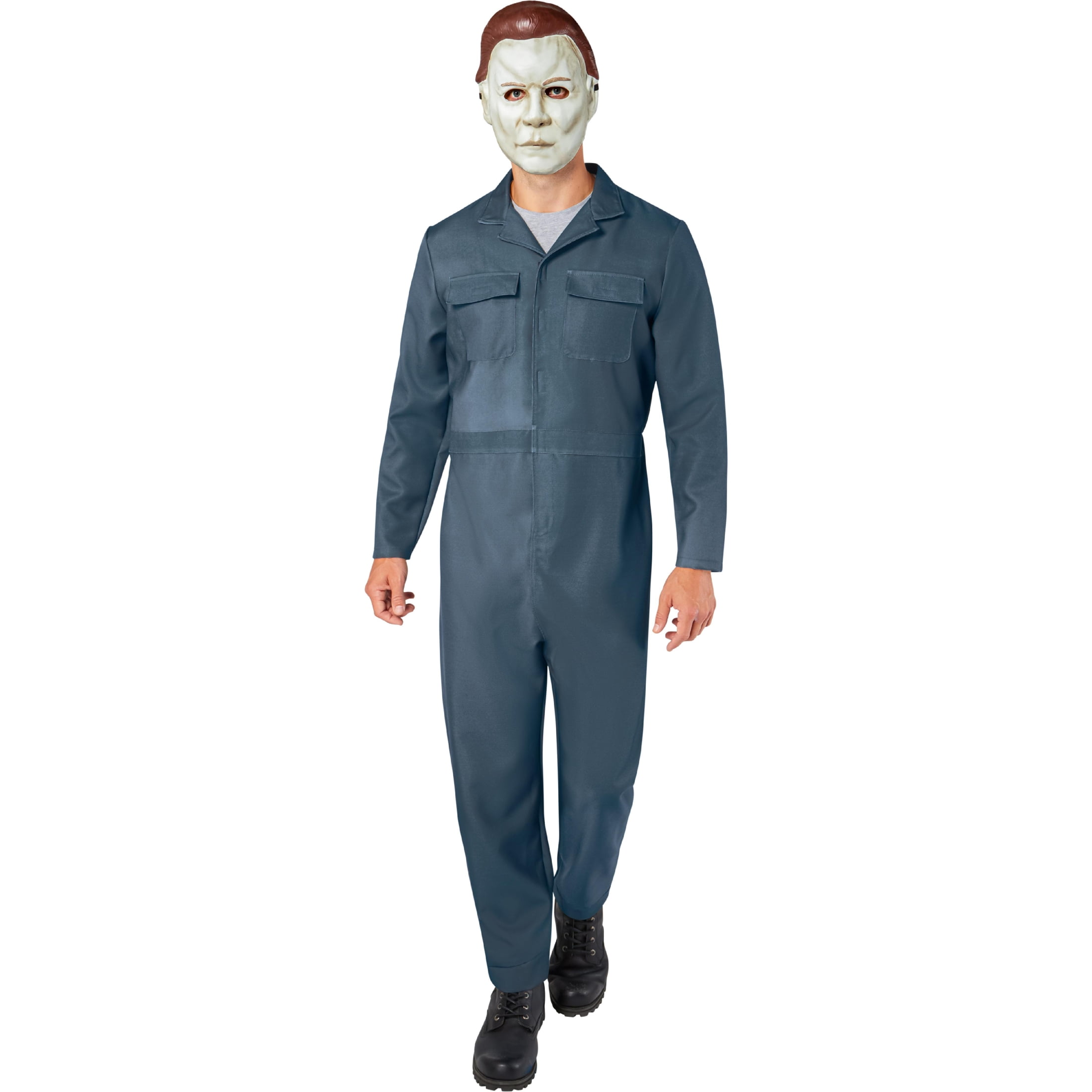 Michael Myers Halloween Costume for Adults, 2-Piece, Men's Size L (36/38), by Rubies