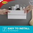 thumbnail image 6 of Command Bath White & Satin Nickel Wall and Cabinet Organizer, 1 Organizer, 4 Strips, Rust Resistant, 6 of 13