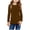 Brown, variant on WIZUTIZ Girl's Solid Long Sleeve Shirts Size 7-8 Children's Fall Thermal Tops Kids Plain Blouses Girls Round Neck Clothes up to 45% Off