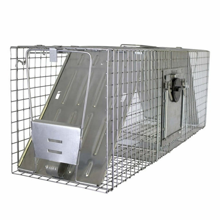 Havahart® Large 2-Door Safe Release Live Animal Cage Trap 36 x 10 x 12 -  998 - Viceroy Distributors