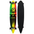 thumbnail image 1 of Krown Rasta City Surf Longboard Skateboard, 1 of 4
