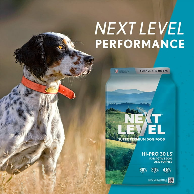 Next Level Hi-Pro 30 LS Dry Dog Food, 40 lb Bag - Walmart.com