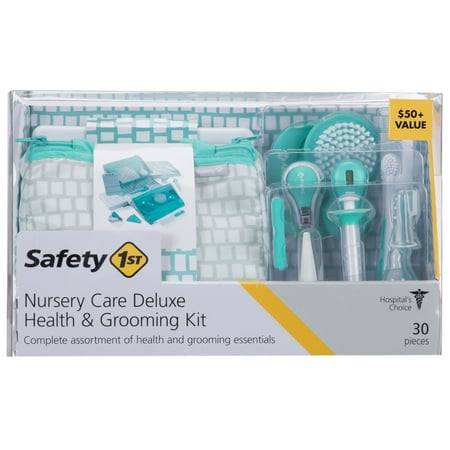 Safety 1st Nursery Care Deluxe Health & Grooming Kit, Sea Stone Aqua