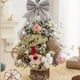 thumbnail image 4 of Bewildely Ambiente cálido con encantador árbol de Navidad blanco, adornos de escritorio para el hogar, decoraciones navideñas Kits de decoración para fiestas, 4 of 6