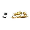 thumbnail image 1 of Escultura Moderna Y Abstracta De Toro, Oso Y Vaca. Colección De Figuras Decorativas. Adorno Sencillo Para Mesa O Estante. Ideal Como Regalo De Cumpleaños O Según El Feng Shui., 1 of 8