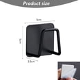 thumbnail image 2 of Soporte de esponja para fregadero de cocina, soporte de esponja adhesivo impermeable a prueba de óxido de acero inoxidable, 4 Uds., 2 of 6
