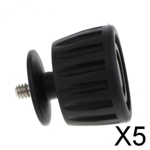 3x pies de trípode de goma universales almohadilla antideslizante para trípode monopié de 1/4 o 3/8 de 37mm 5 piezas