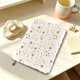 thumbnail image 4 of Cuaderno de tela peluda con cubierta de felpa – Cuaderno rayado de tacto suave para diario estudiantil, apuntes escolares y escritura diaria – Material de papelería adorable y suave para el aula o, 4 of 6