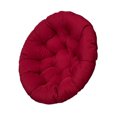 thumbnail image 1 of Cojín de asiento al aire libre Kearding Cojines de silla impermeables redondos Rojo oscuro 60x60cm, 1 of 6