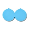 thumbnail image 3 of 5 pc DIY Flat Round with Sun & Moon Pendant Silicone Molds Resin Casting Molds Deep Sky Blue 52.5x98x4mm Hole: 2mm Inner Diameter: 50x46mm, 3 of 4