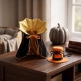 thumbnail image 6 of Halloween Pet Costume Set Adjustable Decor Top Hat & Cloak Holiday Cosplay Dress‑up Outfit Photo Prop for Cats and Small Dogs, 6 of 6