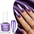 thumbnail image 7 of Metal Nail Polish Quick Dry Mirror Finish No UV Lamp Needed - Fast Drying Metallic Nail Lacquer for Women - Long Lasting Shiny Nail Color for Home Salon or Party Use - Glass Bottle 7ml, 7 of 7