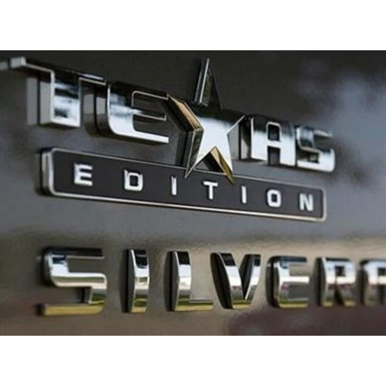 Ha TEXAS EDITION Emblem 3D Universal Decal For Chevy Silverado GMC - Foto 6