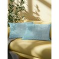 thumbnail image 1 of Outdoor Pillows Waterproof, Vintage Teal Bedding Throw Pillows with Insert for Couch Sofa Bed, Modern Abstract Retro Art 12x20 Inch Pillowcases Decorative Camping Patio Pillow Set of 2, 1 of 2