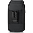 thumbnail image 2 of Black Vertical Rugged Case with Extra Pocket fits Samsung Galaxy s23 Ultra, 2 of 3