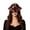 B, variant on Halloween Glitter Half-Face Mask, Elastic Band Eye Cover with Bat/Devil/Spider Design for Masquerade Party (1 PC) A One Size