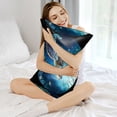 thumbnail image 5 of Disketp Watercolor Turtle4 Satin Pillowcase For Hair And Skin - Satin Pillow Cases Standard Size 20x30 Inches With Zipper,Gifts For Women Men, 5 of 8