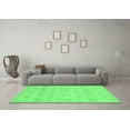 thumbnail image 3 of Ahgly Company Machine Washable Indoor Rectangle Oriental Emerald Green Traditional Area Rugs, 3' x 5', 3 of 4