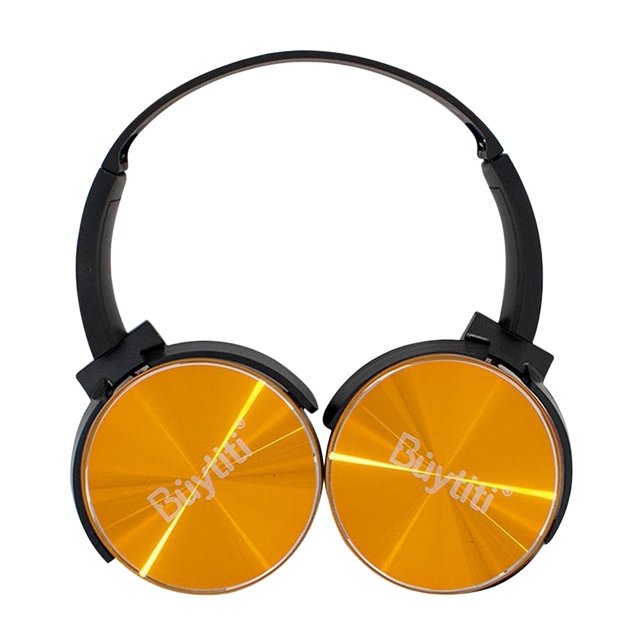 Audífonos Inalámbricos Tipo Diadema Dorados ST450 Bluetooth Buytiti Radio FM