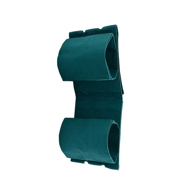 braveheart Wheelchair Leg Restraint Strap Adjustable Breathable Solid Color Sticker Type Patients Foot Brace Support Accessories Green