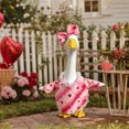 thumbnail image 4 of Qwtwty Porch Goose Clothes for 23 inch Cement Plastic Goose Statue, Rustics Lace Goose Costume Outfit for Outdoor Patio Yard Decor, 4 of 9