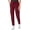 Afternoon Burgundy, variant on Women's Scrubs Cargo Joggers, Healthcare Scrub Joggers for Women, Moisture Wicking, Caribbean Blue