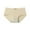 Beige, variant on UAMVSH Women's Seamless Cotton Underwear No Show Bikini Panties Stretchy Comfy Briefs Mid Rise Cute Brief