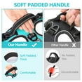 thumbnail image 2 of PoyPet Dog Harness No Pull,Adjustable Soft Padded Pet Vest with Easy Control Handle,No Choke Reflective Front Dog Harness for Small Medium Large Dogs,Mint Blue M, 2 of 9